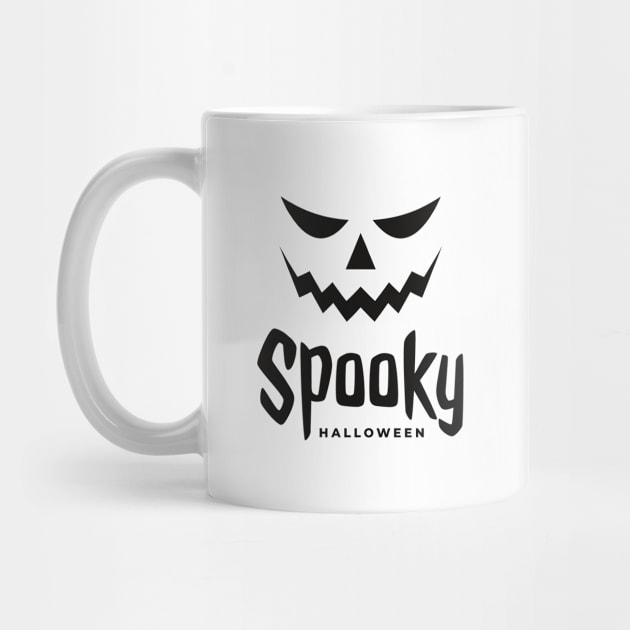 A Smile Spooky Face Halloween by BadrBrand